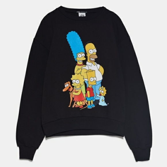ZARA The Simpsons ™️ Sweatshirt - Picture 1 of 9